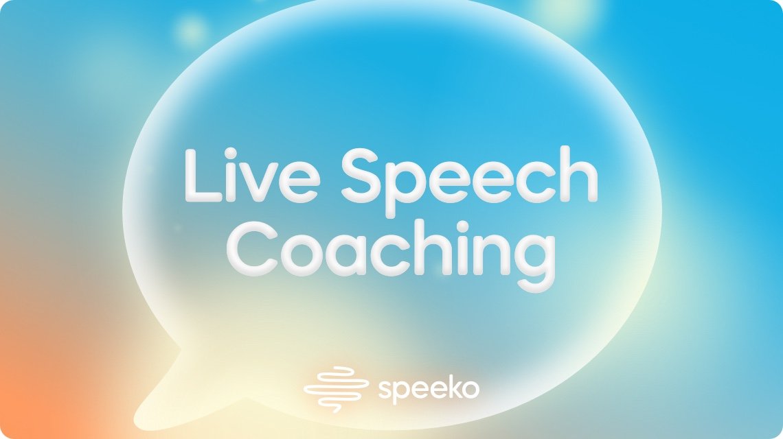 Speeko Survive Speech Coaching: Private, Personalized Sessions